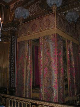 Bett des Sonnenkönigs