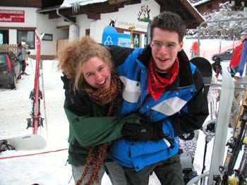 Schirmbar Kathi und Andi